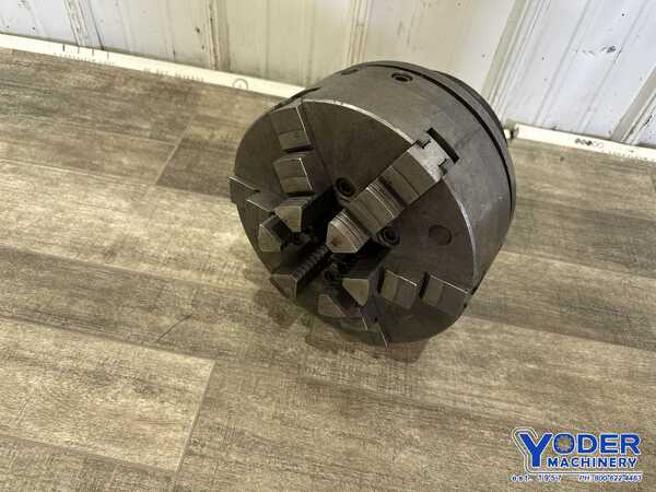 12" 6-Jaw lathe chuck, L2 back plate - Image 1