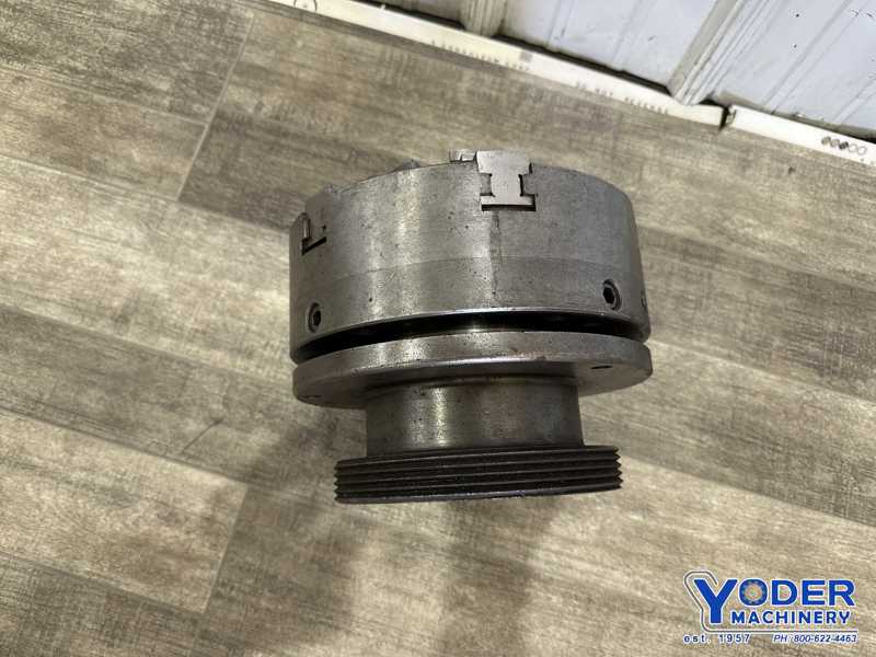 12" 6-Jaw lathe chuck, L2 back plate - Image 4