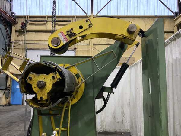 15000 lb. Coe Press Equipment #CPR-PO-15024, coil reel & coil car, 24" mandrel width, 72" outside dimensions - Image 7