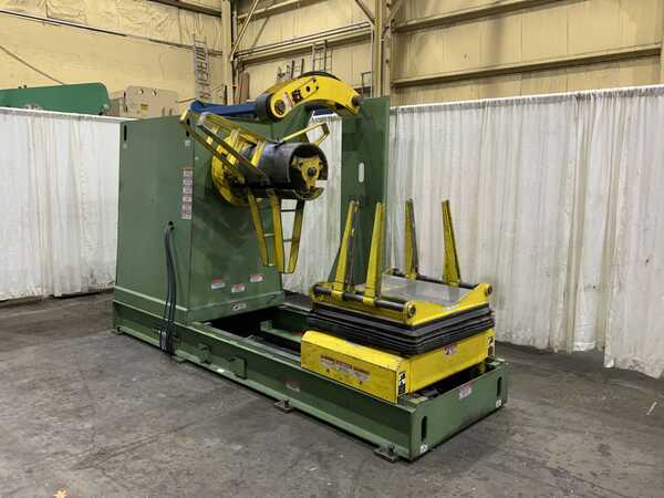 15000 lb. Coe Press Equipment #CPR-PO-15024, coil reel & coil car, 24" mandrel width, 72" outside dimensions - Image 8