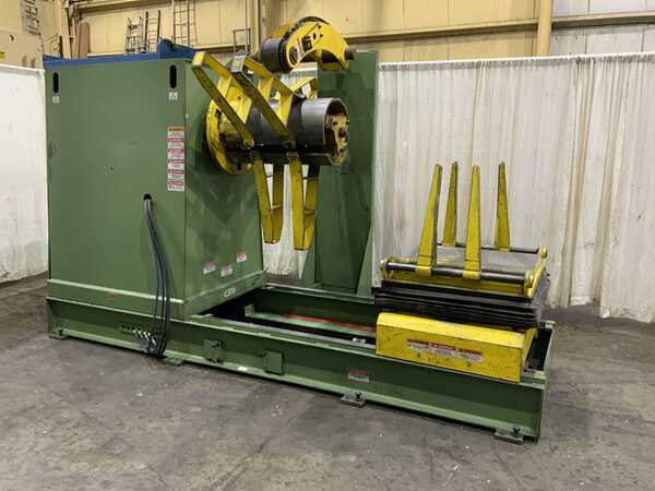 15000 lb. Coe Press Equipment #CPR-PO-15024, coil reel & coil car, 24" mandrel width, 72" outside dimensions - Image 9