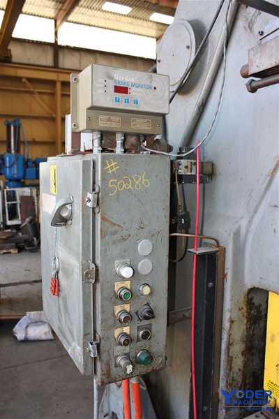 80 Ton, Johnson #80-FW-AC, 4" stroke, 15-1/2" Shut Height, 3-1/2" adj, 36" x 24" bed, 85 SPM, #50286 - Image 3