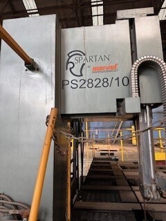 Marvel/Spartan #PS2828/10, 2" x .063" x 22' 3.7"blade, 50-250 fpm,low hour,excellent, 2012 - Image 9
