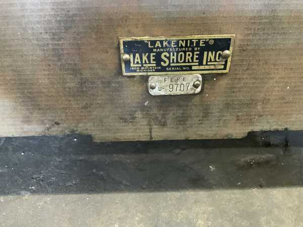 62" x 6 6" x 6", Lake Shore, T-slotted floor plate - Image 9