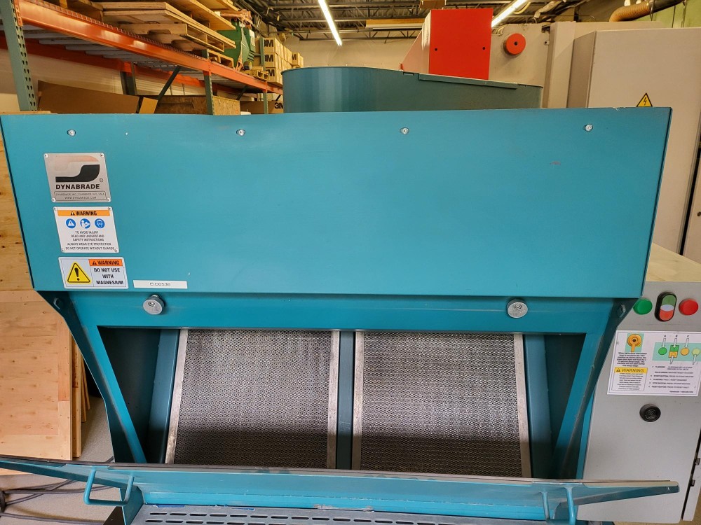 53" x 45" Dynabrade #64350, downdraft table, 2014 - Image 4