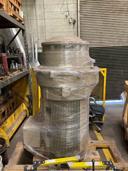 250 HP 1790 RPM General Electric XSD Ultra 841, Frame L449LP24, VSS, vertical solid shaft, 460 Volts - Image 2