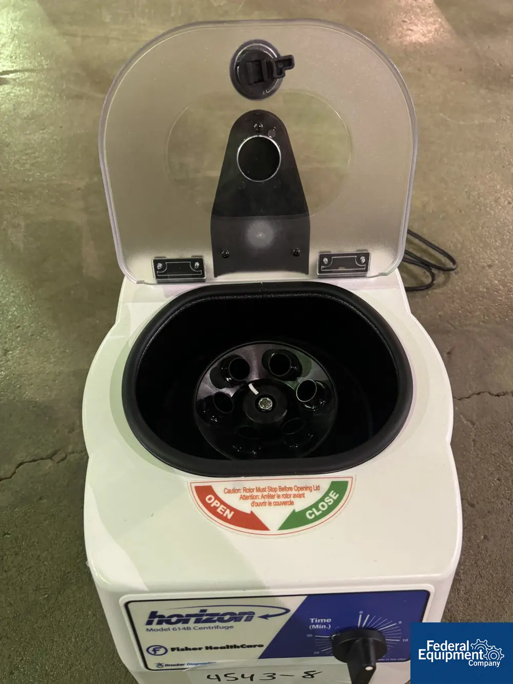 Fisher Scientific #614B, Horizon Centrifuge, S/N 170415AF795 - Image 5