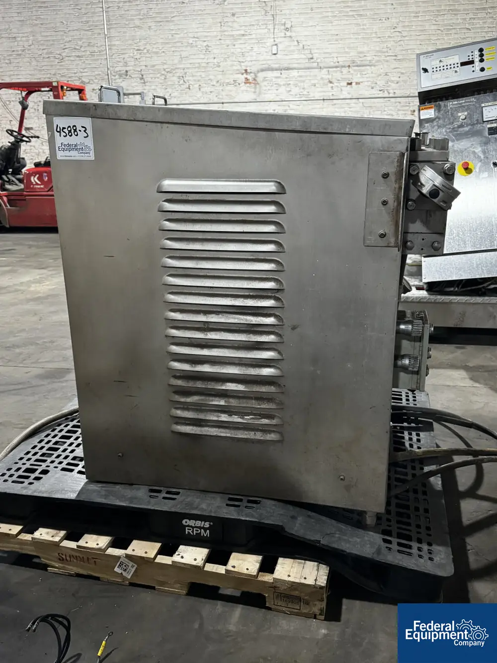 Alfa-Laval #SHL-15, Homogenizer, Stainless Steel product contact surfaces, S/N 59-10361,1985 - Image 5
