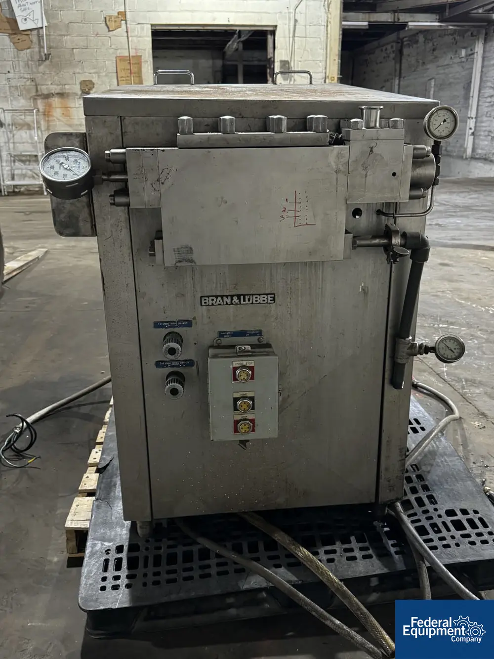 Alfa-Laval #SHL-15, Homogenizer, Stainless Steel product contact surfaces, S/N 59-10361,1985 - Image 6