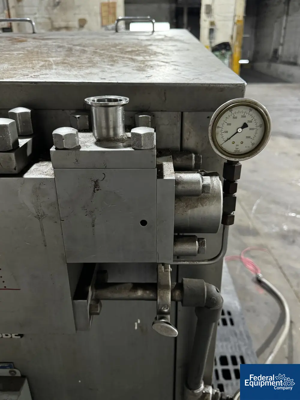 Alfa-Laval #SHL-15, Homogenizer, Stainless Steel product contact surfaces, S/N 59-10361,1985 - Image 8