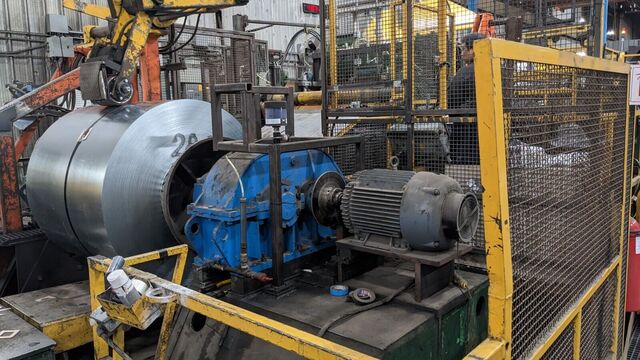 60" x .010 - .135" Herr Voss, Coil Slitting Line, 50000 lb., 570-1920 FPM - Image 3