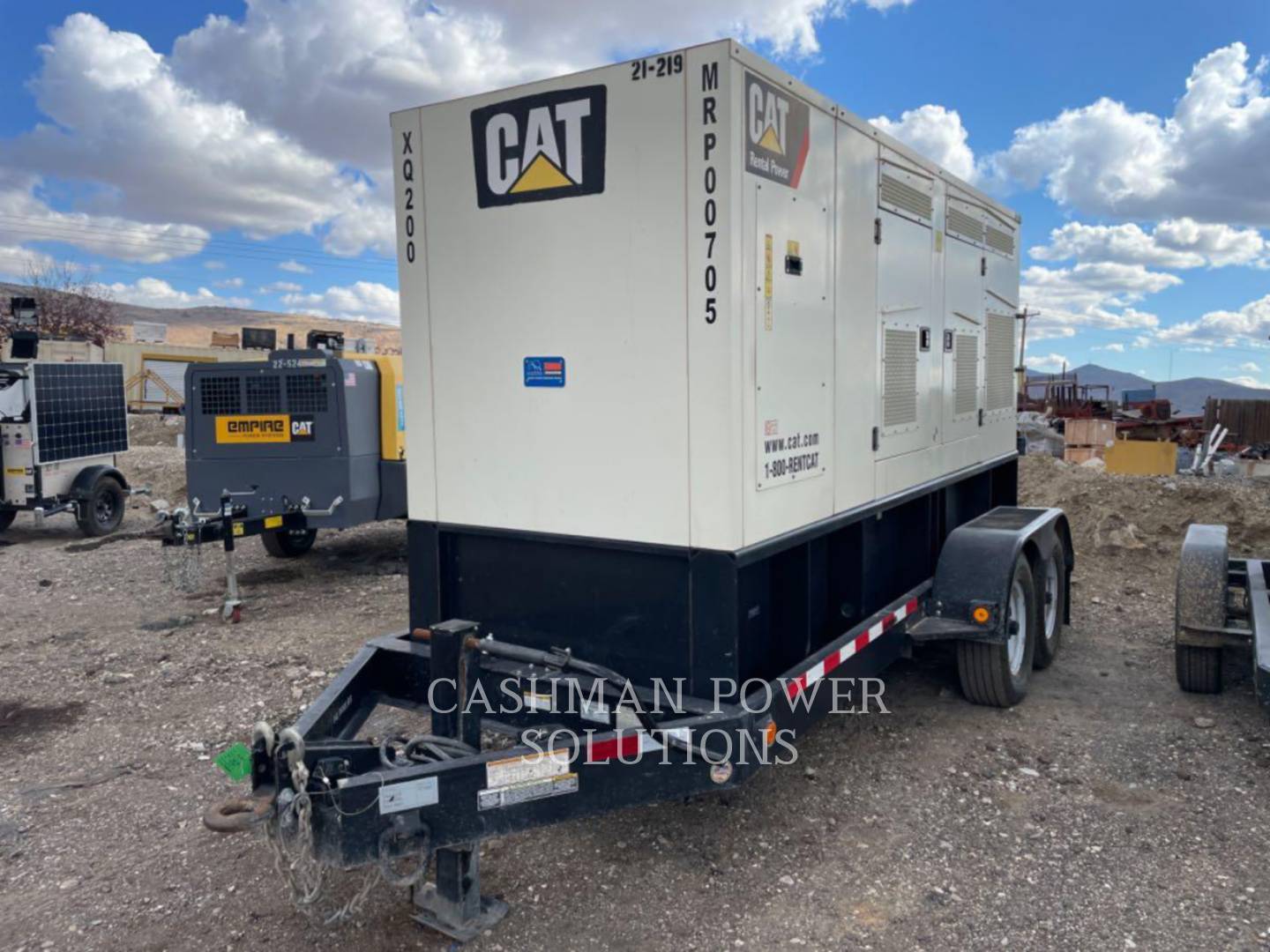 182 KW Caterpillar #XQ200, Diesel, 1800 RPM, 480 Volts, 7625 hours, 2015 - Image 1