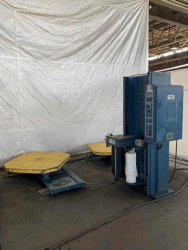 Lantech #SVGSS06501601 V-Series, dual turntable pallet wrapper - Image 1