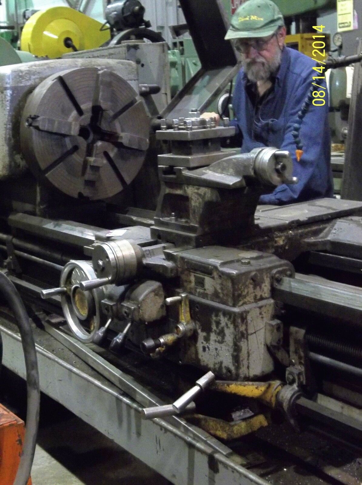 26" x 80" Lodge & Shipley Power Turn 20, Lathe Engine, 20" chk, 20 HP, 1-3/4" spdl.bore - Image 5