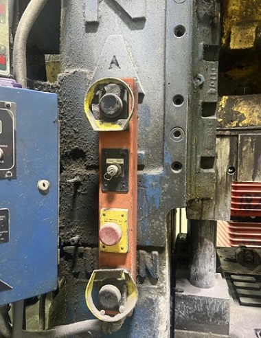 1000 Ton, National #MaxiPress, Cieco PLS Plus controls, 10" stroke, 32" x 45" bed, 75 SPM, 1979 - Image 4