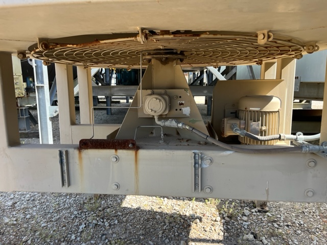 7300 sq.ft., 275 psi, Fabsco, forced draft air fin, 350 squaring ft. bare, 7300 squaring ft. extended, 1985 - Image 9
