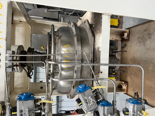 12.5" Rousselet Robatel #BXP-320, basket centrifuge, 17 liter bowl capacity, 3200 rpm, 2015 - Image 1