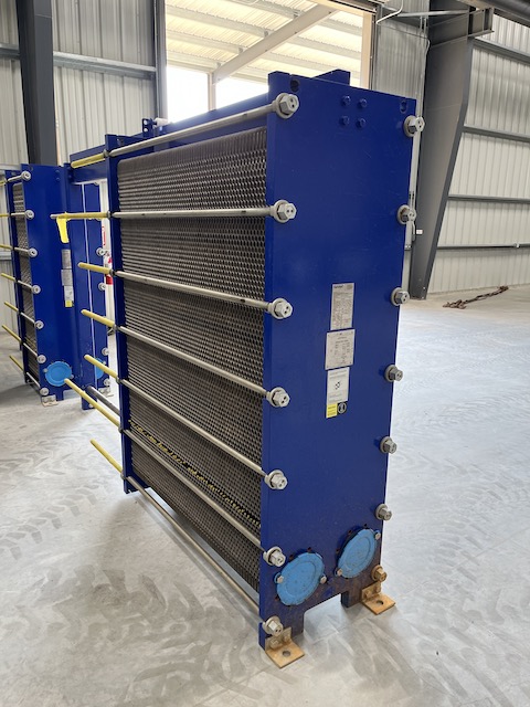 1099 sq.ft., Kelvion, NF150LBA15, Plate Heat Exchanger, 316L Stainless Steel, 145 psig @ 230&deg;F, 2021 - Image 1