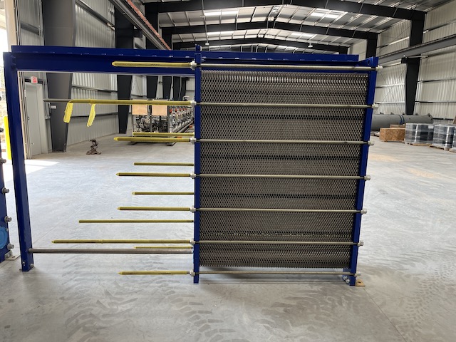 1099 sq.ft., Kelvion, NF150LBA15, Plate Heat Exchanger, 316L Stainless Steel, 145 psig @ 230&deg;F, 2021 - Image 4