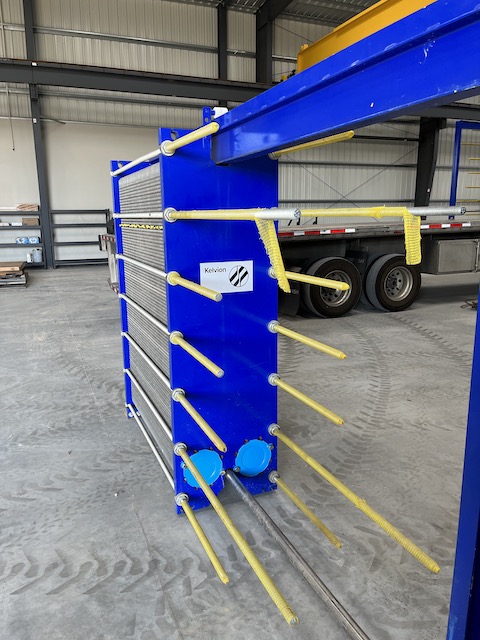 1099 sq.ft., Kelvion, NF150LBA15, Plate Heat Exchanger, 316L Stainless Steel, 145 psig @ 230&deg;F, 2021 - Image 9