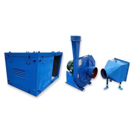 900 cfm @ 47 S.P., Alusuisse Alesa, pressure blower, 25 HP, 200 sq.ft. - Image 1