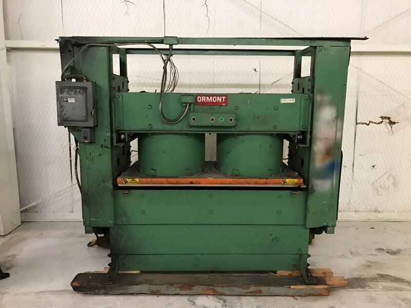 40 Ton, Ormont #DW, Die-Cutting Machine, 40" x 60" Table, 11.5" Daylight, 1750 RPM, 230/460 V - Image 1