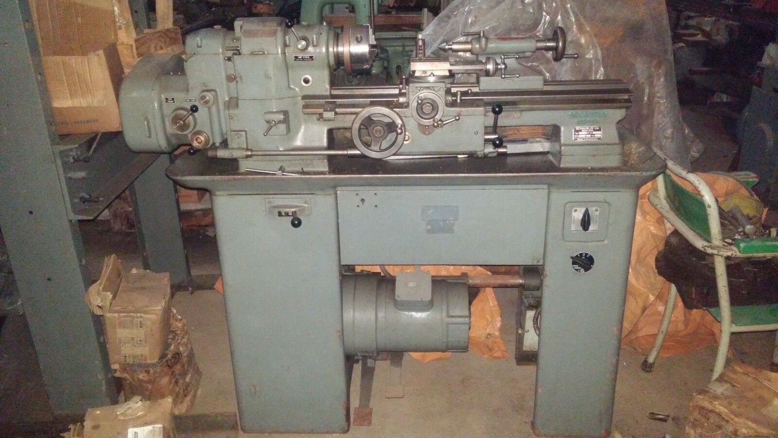 8" x 18" Schaublin #102VM, High-Precision Toolroom Lathe, 1.5 HP, 1954 - Image 1