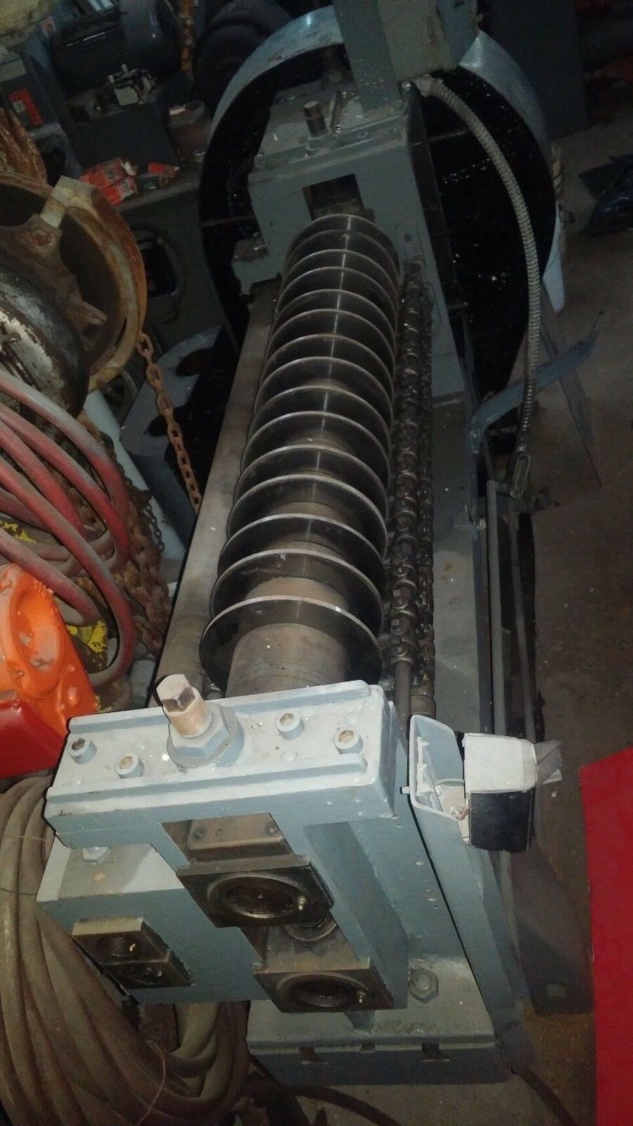 4 5" x 5" Slitter, 20 gauge and up capacity, 43.5" Sheet width, 4" diameter Shaft, 15 blades, 600 V - Image 1