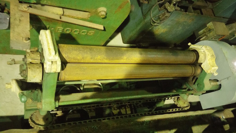 4' x 3/16" Brown-Boggs #76A, Plate Bending Rolls, 3-Roll, Initial Pinch Type, 4-5/8" diameter Bend Roll, 2 - Image 2