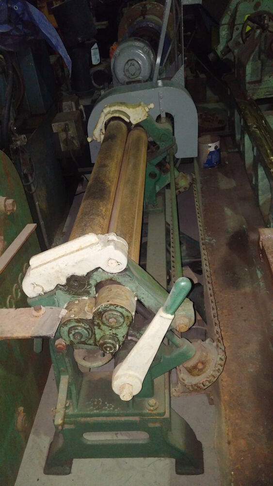 4' x 3/16" Brown-Boggs #76A, Plate Bending Rolls, 3-Roll, Initial Pinch Type, 4-5/8" diameter Bend Roll, 2 - Image 5