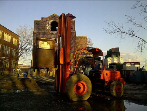 6000 lb. Champ, Forklift, Hi-Lift, Tractor Tires, towable, 25'-30' Lift height, double Mast, 12 V - Image 10