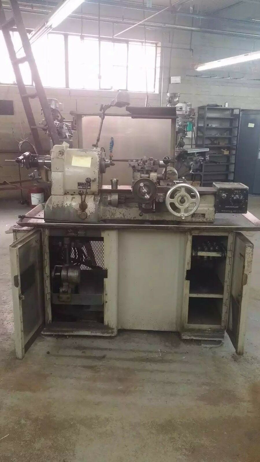 Hardinge #HC-CF, Precision Chucker Lathe, 5" 3-Jaw Chuck, 13" between centers, 1 HP, 550 V - Image 4