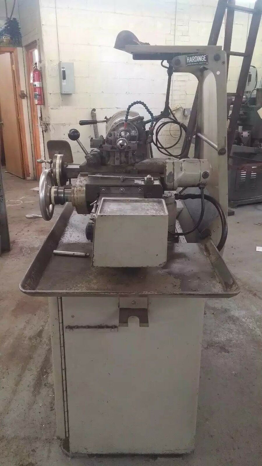 Hardinge #HC-CF, Precision Chucker Lathe, 5" 3-Jaw Chuck, 13" between centers, 1 HP, 550 V - Image 7