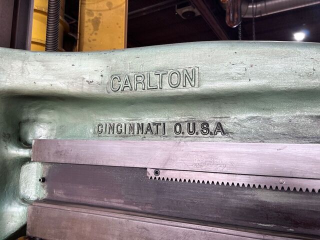 4' -11" Carlton, Radial Drill, 9" - 48" Face to Spindle Center, 17.5" - 4' 8.5" Spindle radius, #4 MT, 5 HP - Image 6