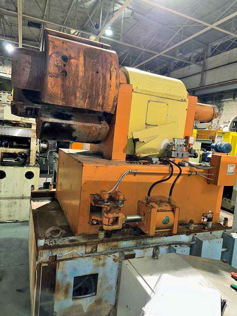 40000 lb. Automatic Feed Co., Double-End Uncoiler, 60" outside dimensions, 20"-24" ID, hydraulic expansion - Image 2