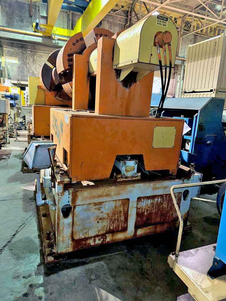 40000 lb. Automatic Feed Co., Double-End Uncoiler, 60" outside dimensions, 20"-24" ID, hydraulic expansion - Image 3