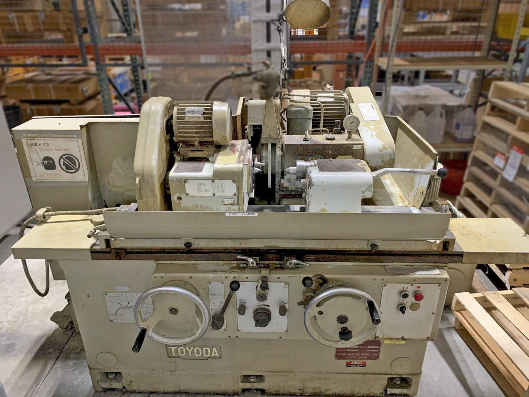 12" x 20" Toyoda #GOS32X50, cylindrical grinder, 16" wheel, 5 HP, coolant system - Image 1