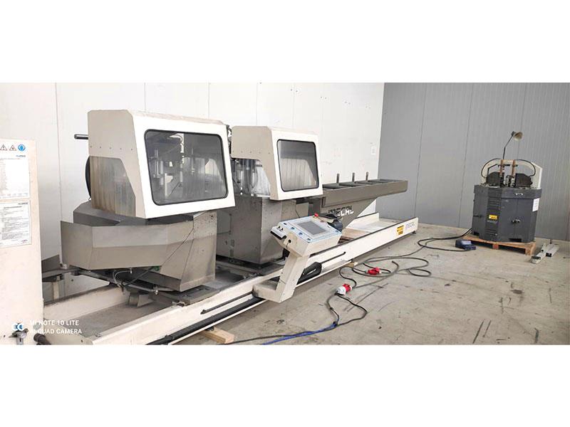 23.6" Mecal #TDC-622-Edgemaster, twin head automatic double end miter saw, 23.6" blade, 2016 - Image 1