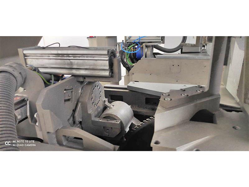 23.6" Mecal #TDC-622-Edgemaster, twin head automatic double end miter saw, 23.6" blade, 2016 - Image 7