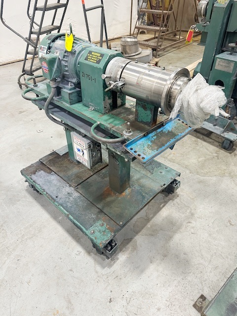 Gala #6, underwater pelletizing line, operator control panel w/cutter head drive, spin dryer - Image 1