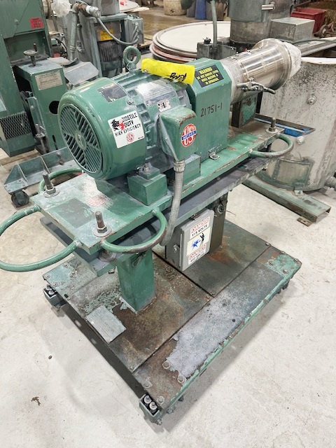 Gala #6, underwater pelletizing line, operator control panel w/cutter head drive, spin dryer - Image 2