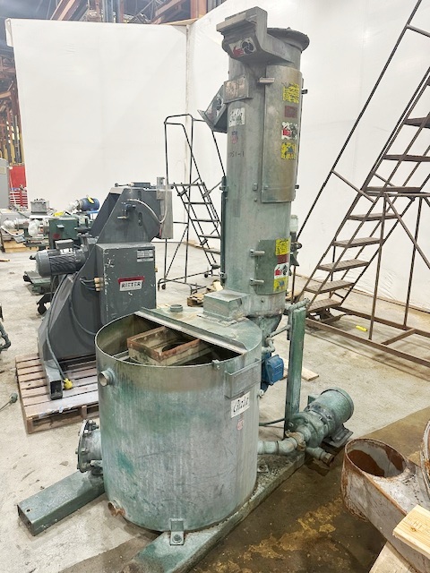 Gala #6, underwater pelletizing line, operator control panel w/cutter head drive, spin dryer - Image 4