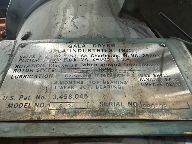 Gala #6, underwater pelletizing line, operator control panel w/cutter head drive, spin dryer - Image 5