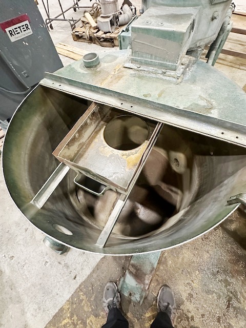 Gala #6, underwater pelletizing line, operator control panel w/cutter head drive, spin dryer - Image 6
