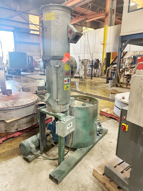 Gala #6, underwater pelletizing line, operator control panel w/cutter head drive, spin dryer - Image 8