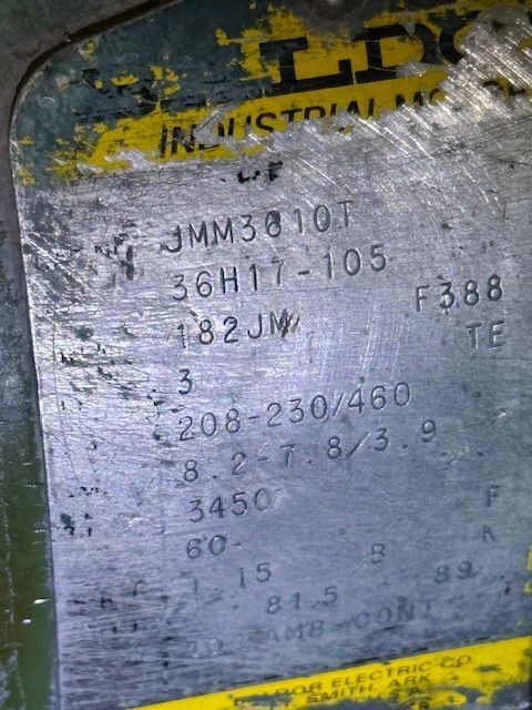 Gala #6, underwater pelletizing line, operator control panel w/cutter head drive, spin dryer - Image 10