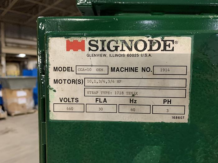 Signode #CGA-10-OEM, strap type wrapper - Image 10