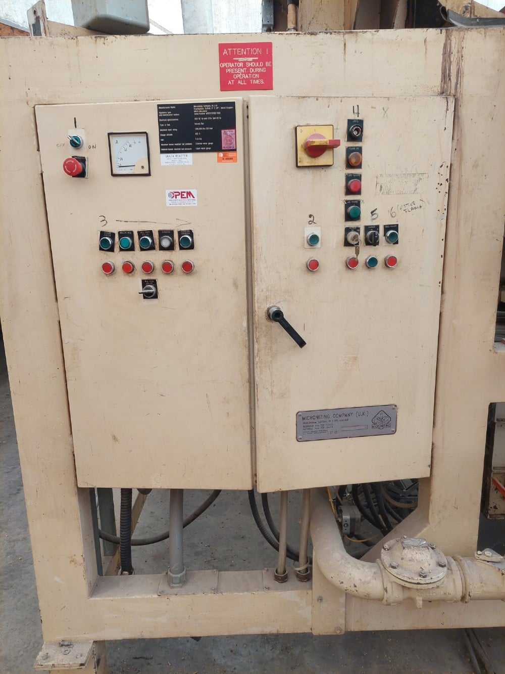 Micronizer Uk Micronizer #MR-20, Infra Red cooker for cereals, oilseeds, pulses, and cocoa - Image 2