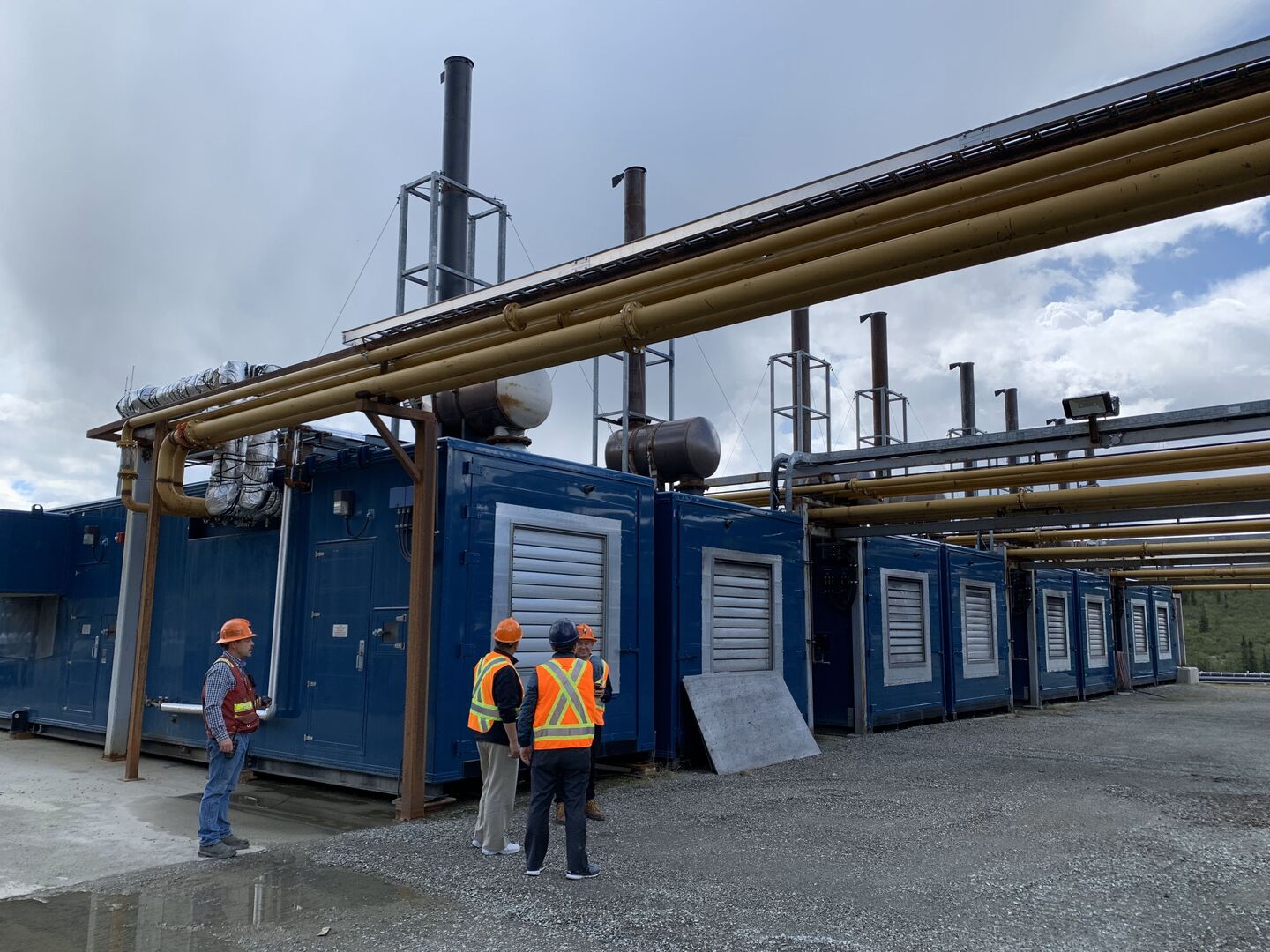 1450 KW Caterpillar #3516BHD, prime power diesel generator, 1812 KVA, 1200 RPM, 4160 Volts, 2008 - Image 1
