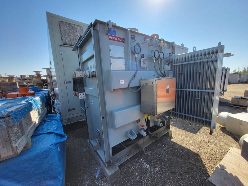 3000/3990 KVA 4160 Primary, 600/346 Secondary, General Electric Prolec, oil filled transformer, 2009 - Image 9